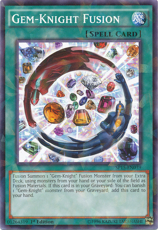 Gem-Knight Fusion [SP15-EN039] Shatterfoil Rare | The CG Realm