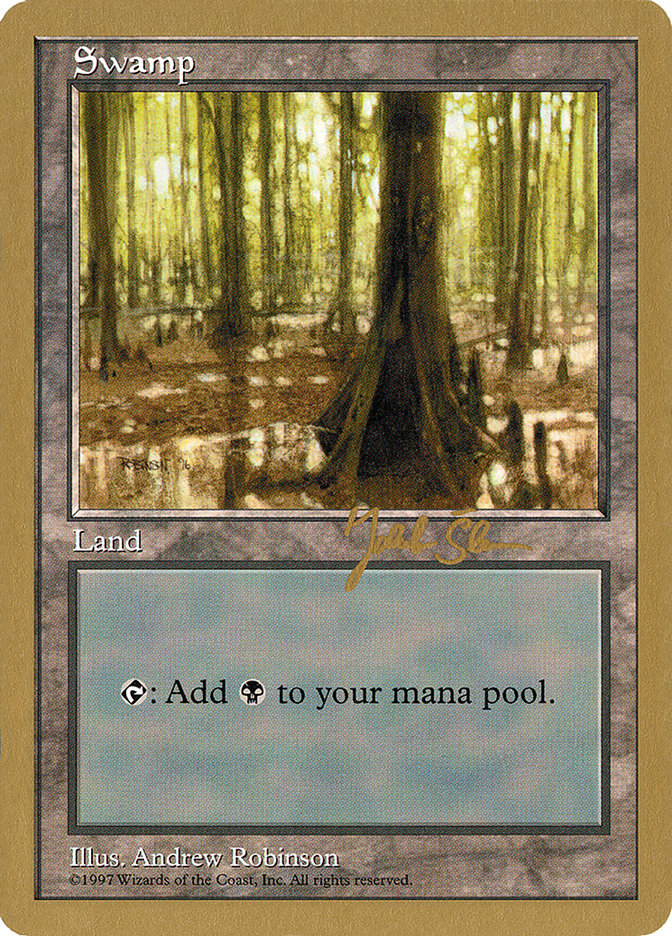 Swamp (js439) (Jakub Slemr) [World Championship Decks 1997] | The CG Realm