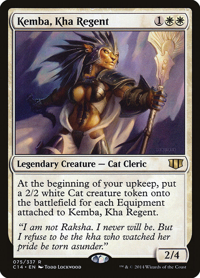 Kemba, Kha Regent [Commander 2014] | The CG Realm