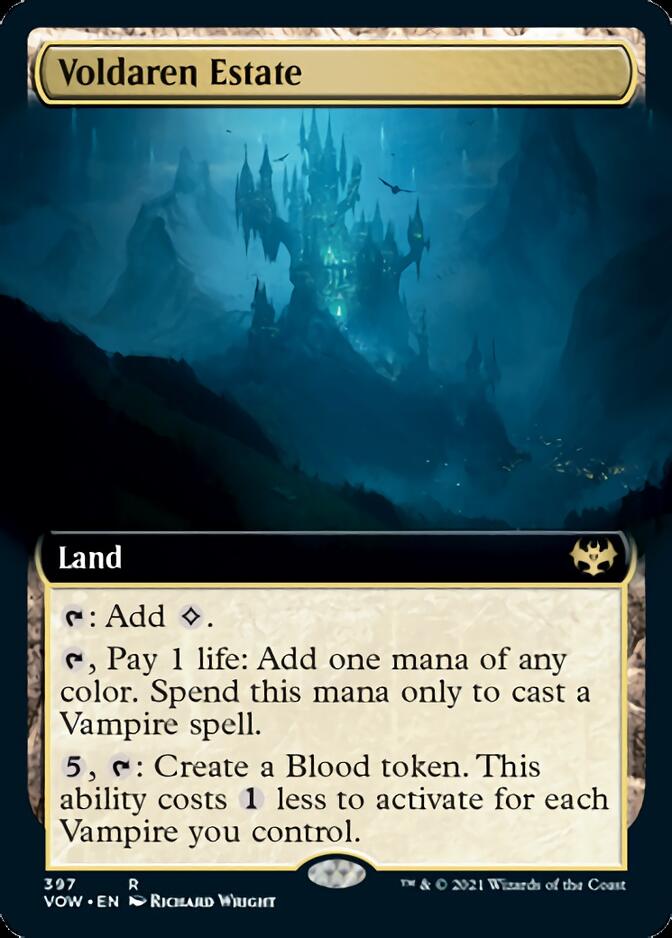 Voldaren Estate (Extended Art) [Innistrad: Crimson Vow] | The CG Realm