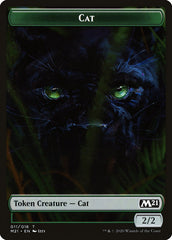 Beast // Cat (011) Double-Sided Token [Core Set 2021 Tokens] | The CG Realm