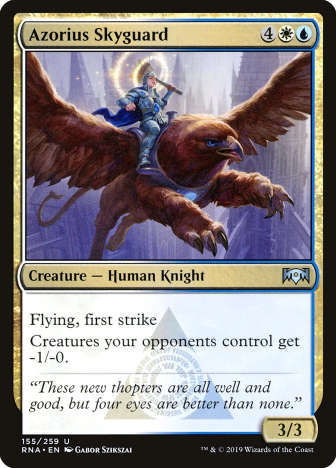 Azorius Skyguard [Ravnica Allegiance] | The CG Realm