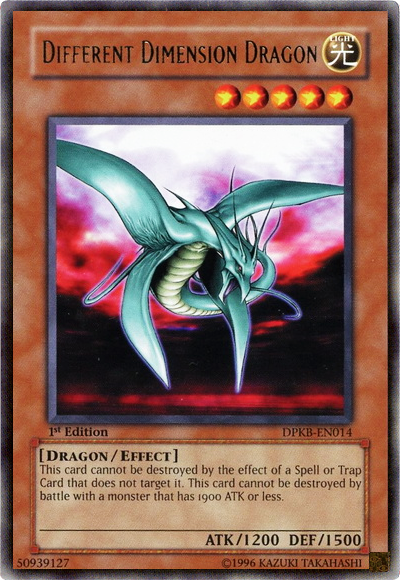 Different Dimension Dragon [DPKB-EN014] Rare | The CG Realm