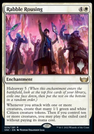 Rabble Rousing (Promo Pack) [Streets of New Capenna Promos] | The CG Realm