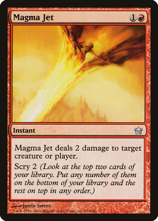 Magma Jet [Fifth Dawn] | The CG Realm