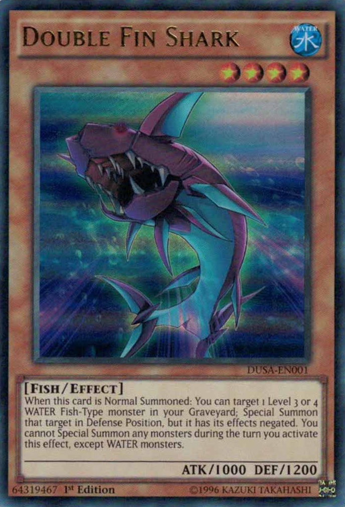 Double Fin Shark [DUSA-EN001] Ultra Rare | The CG Realm