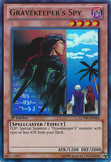 Gravekeeper's Spy [LCYW-EN183] Ultra Rare | The CG Realm