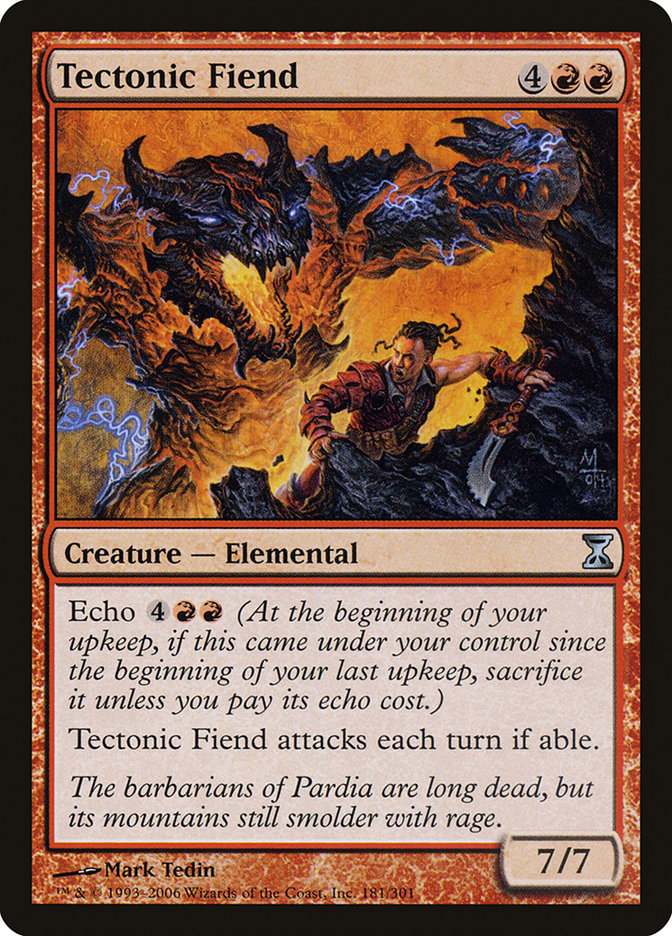 Tectonic Fiend [Time Spiral] | The CG Realm