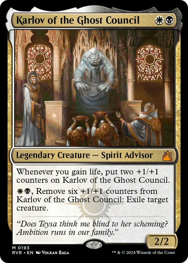 Karlov of the Ghost Council [Ravnica Remastered] | The CG Realm