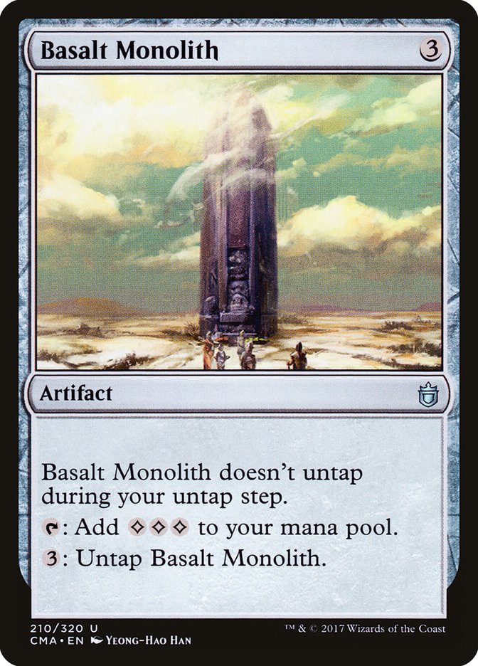 Basalt Monolith [Commander Anthology] | The CG Realm