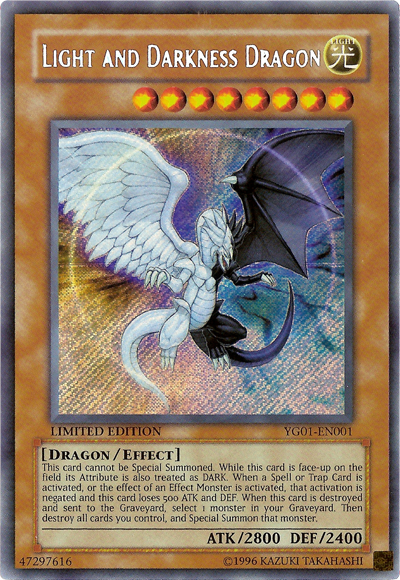 Light and Darkness Dragon [YG01-EN001] Secret Rare | The CG Realm