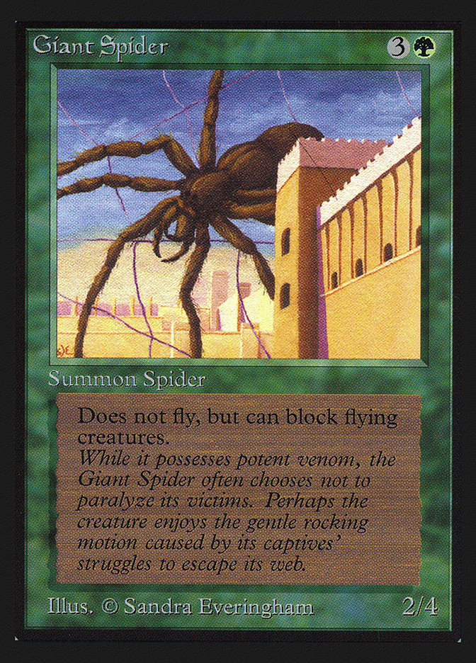 Giant Spider [Collectors' Edition] | The CG Realm