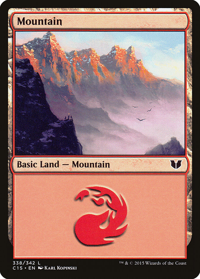 Mountain (338) [Commander 2015] | The CG Realm