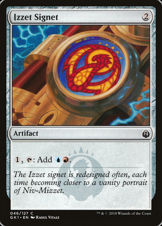 Izzet Signet [Guilds of Ravnica Guild Kit] | The CG Realm