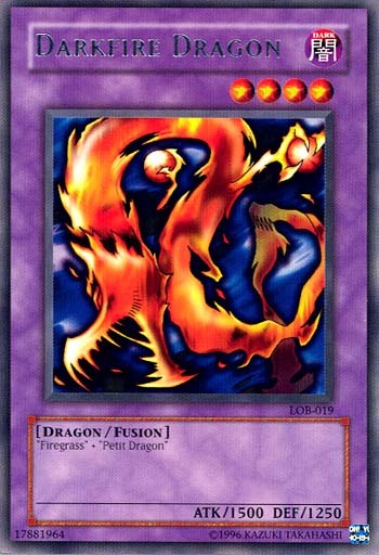 Darkfire Dragon [LOB-019] Rare | The CG Realm