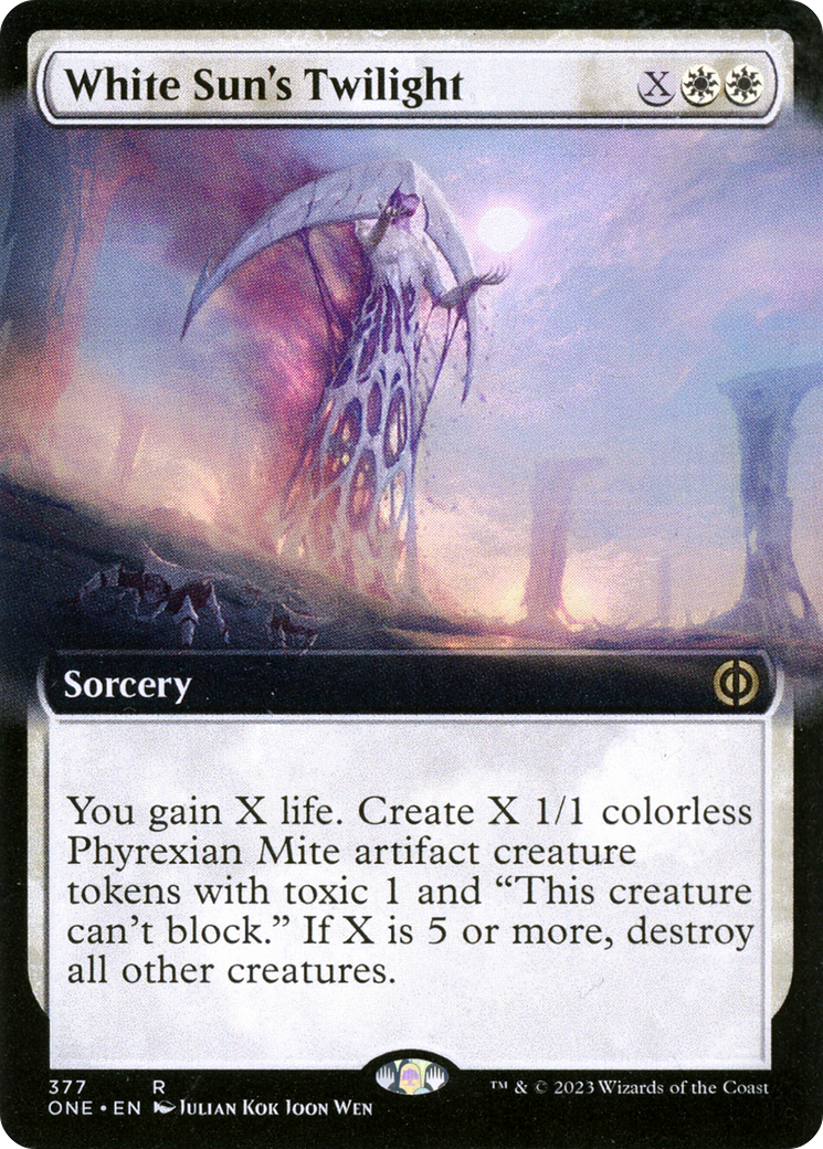 White Sun's Twilight (Extended Art) [Phyrexia: All Will Be One] | The CG Realm