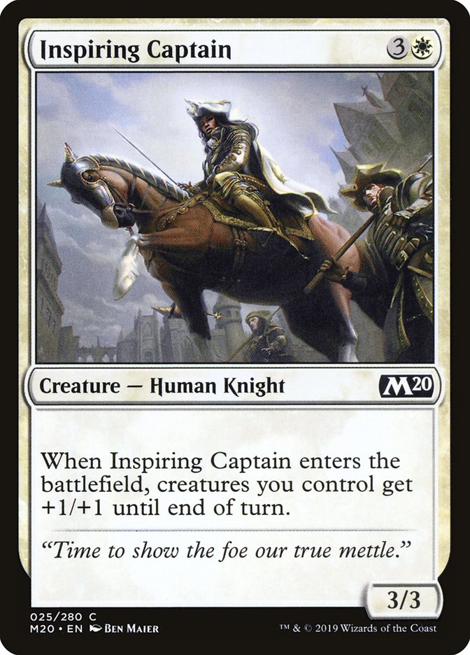 Inspiring Captain [Core Set 2020] | The CG Realm