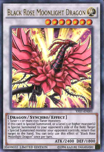 Black Rose Moonlight Dragon [YF07-EN001] Ultra Rare | The CG Realm