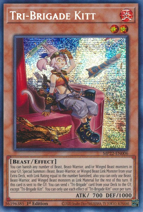 Tri-Brigade Kitt [MP22-EN006] Prismatic Secret Rare | The CG Realm