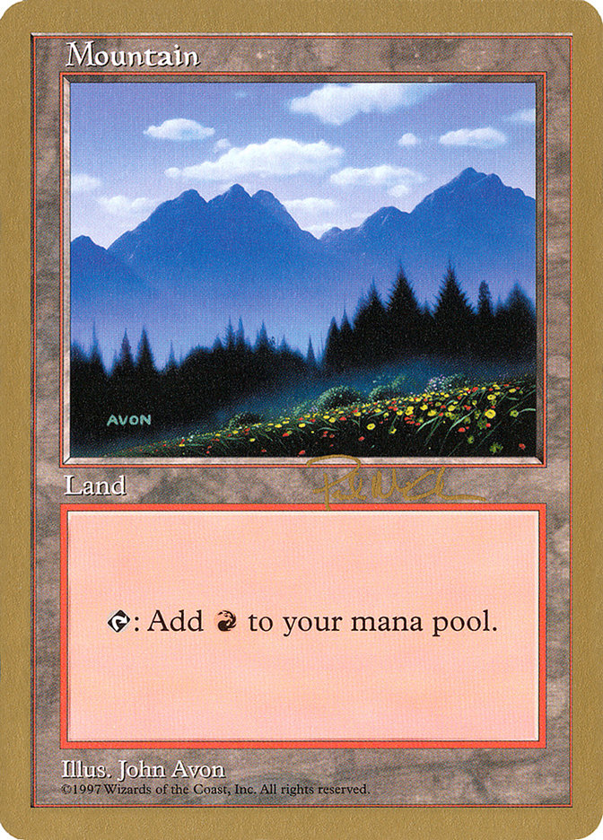 Mountain (pm445) (Paul McCabe) [World Championship Decks 1997] | The CG Realm