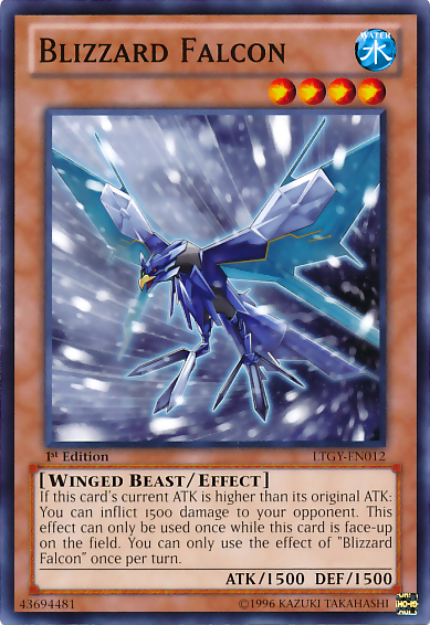 Blizzard Falcon [LTGY-EN012] Common | The CG Realm