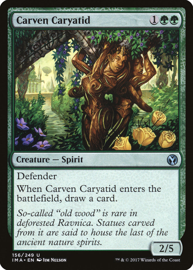 Carven Caryatid [Iconic Masters] | The CG Realm