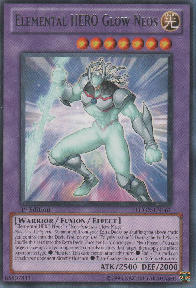 Elemental HERO Glow Neos [LCGX-EN061] Rare | The CG Realm