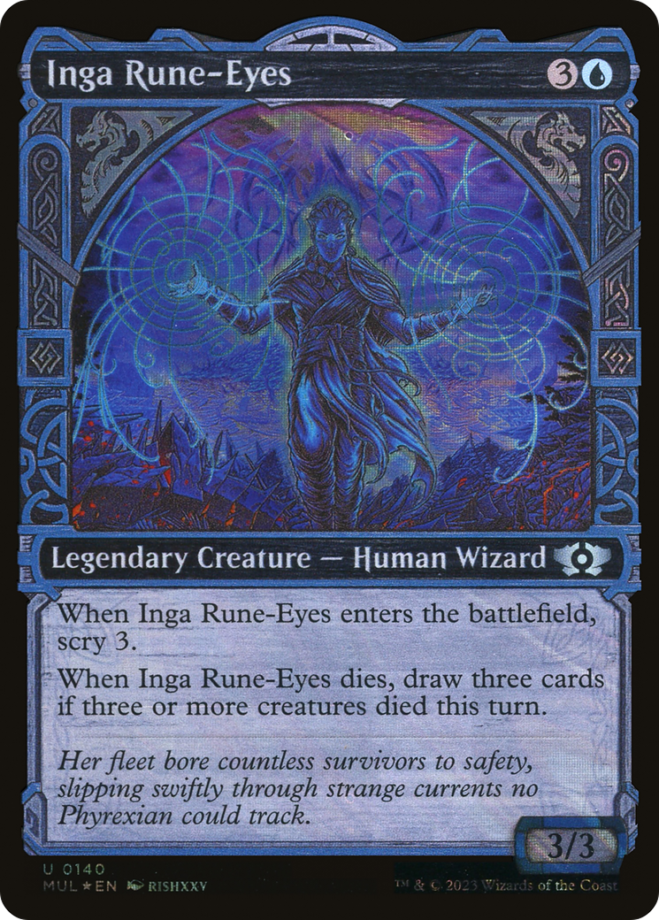 Inga Rune-Eyes (Halo Foil) [Multiverse Legends] | The CG Realm