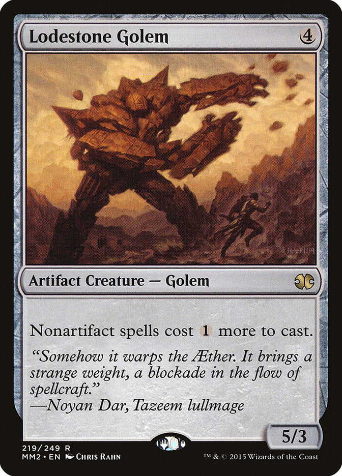 Lodestone Golem [Modern Masters 2015] | The CG Realm