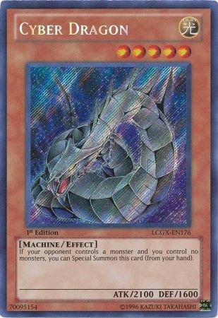 Cyber Dragon (Alternate Art) [LCGX-EN176] Secret Rare | The CG Realm