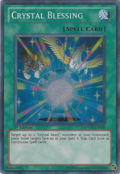 Crystal Blessing [RYMP-EN050] Secret Rare | The CG Realm