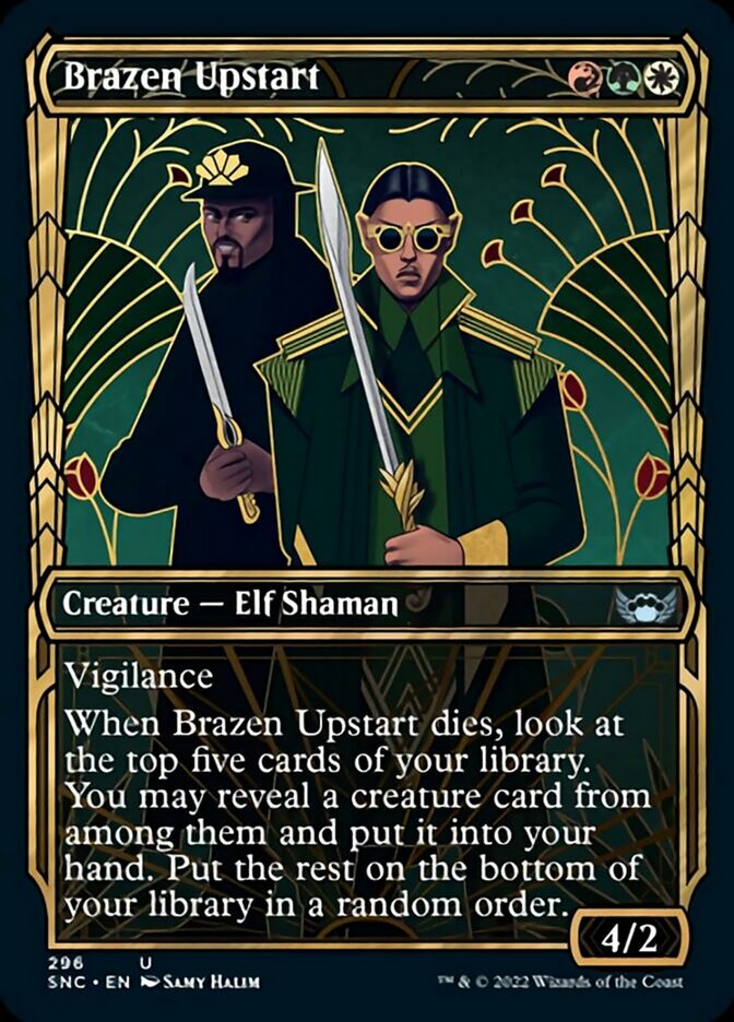 Brazen Upstart (Showcase Golden Age) [Streets of New Capenna] | The CG Realm