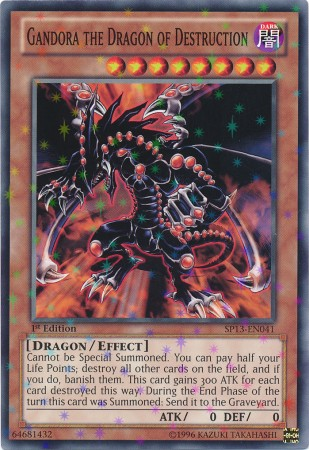 Gandora the Dragon of Destruction [SP13-EN041] Starfoil Rare | The CG Realm