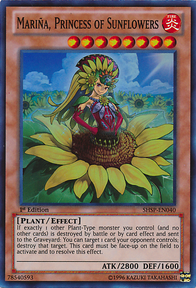 Marina, Princess of Sunflowers [SHSP-EN040] Super Rare | The CG Realm