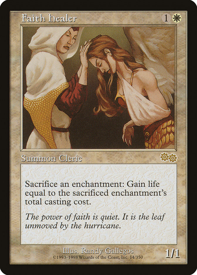 Faith Healer [Urza's Saga] | The CG Realm