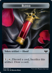 Blood // Wolf (014) Double-Sided Token [Innistrad: Crimson Vow Tokens] | The CG Realm