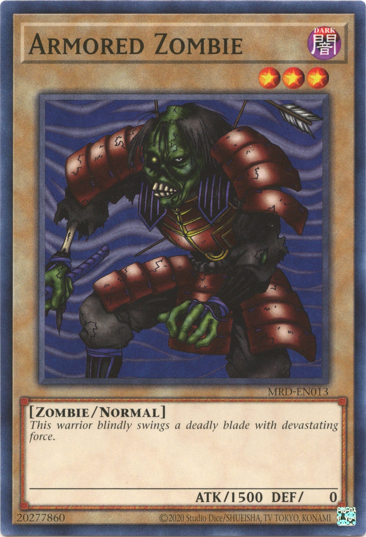 Armored Zombie (25th Anniversary) [MRD-EN013] Common | The CG Realm