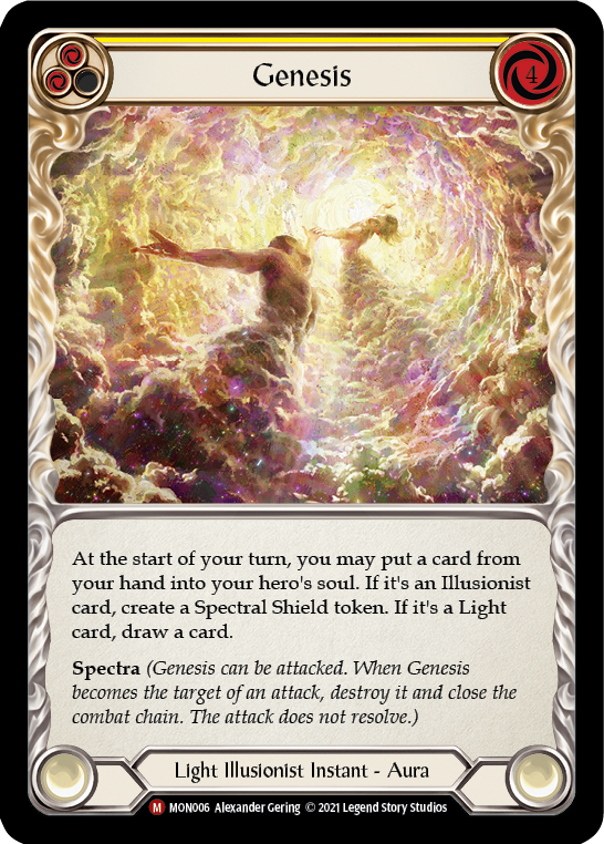 Genesis [MON006-RF] (Monarch)  1st Edition Rainbow Foil | The CG Realm