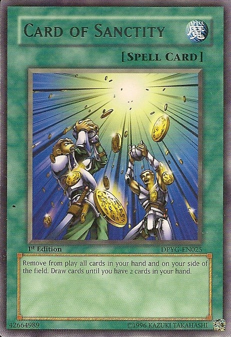 Card of Sanctity [DPYG-EN025] Rare | The CG Realm