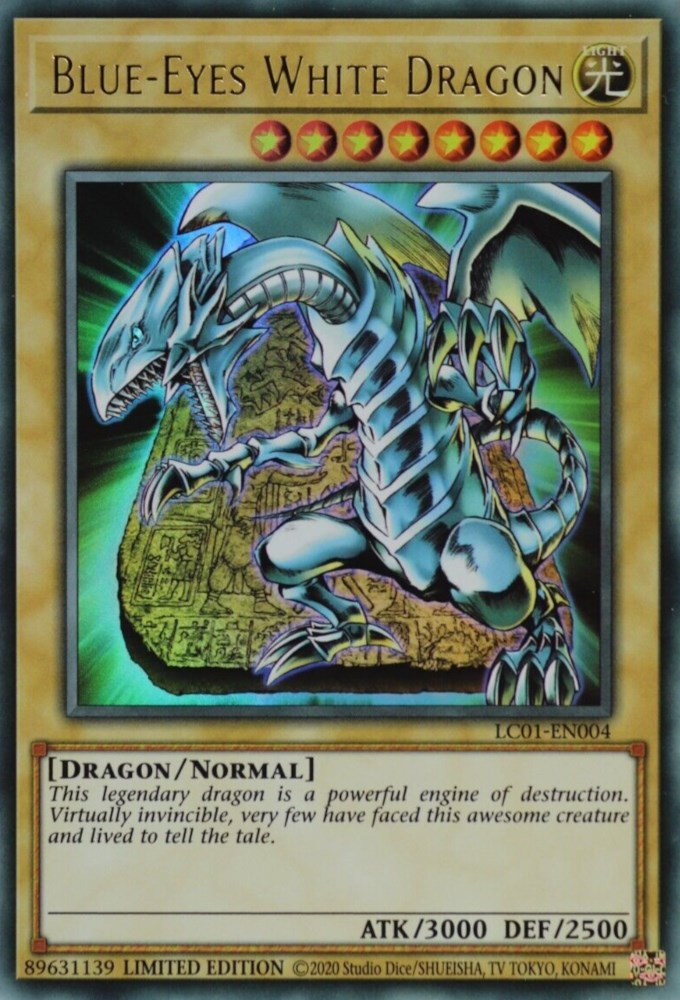 Blue-Eyes White Dragon (25th Anniversary) [LC01-EN004] Ultra Rare | The CG Realm