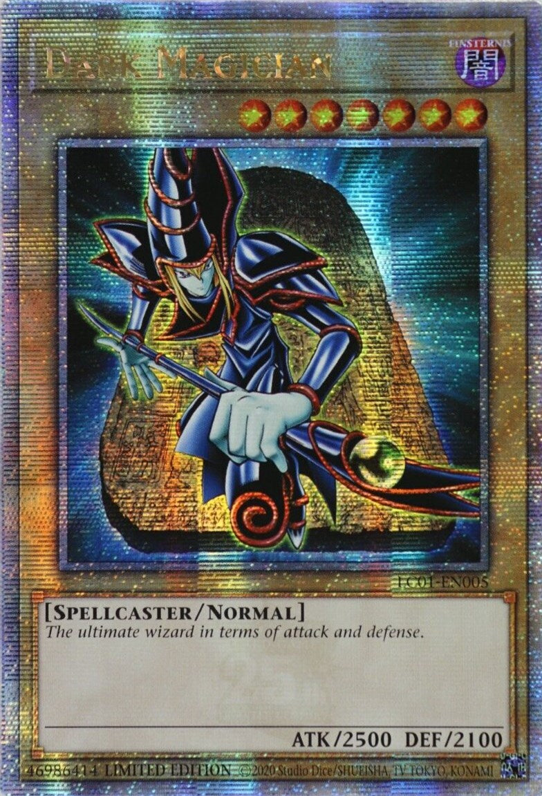 Dark Magician (25th Anniversary) [LC01-EN005] Quarter Century Secret Rare | The CG Realm