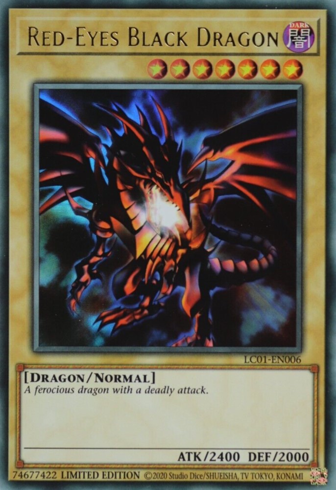 Red-Eyes Black Dragon (25th Anniversary) [LC01-EN006] Ultra Rare | The CG Realm