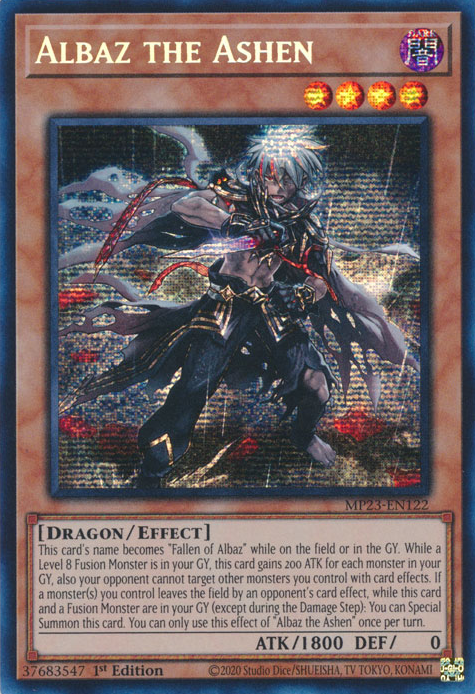 Albaz the Ashen [MP23-EN122] Prismatic Secret Rare | The CG Realm