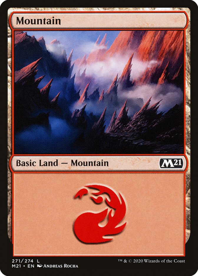 Mountain (271) [Core Set 2021] | The CG Realm