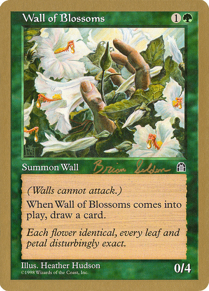 Wall of Blossoms (Brian Selden) [World Championship Decks 1998] | The CG Realm