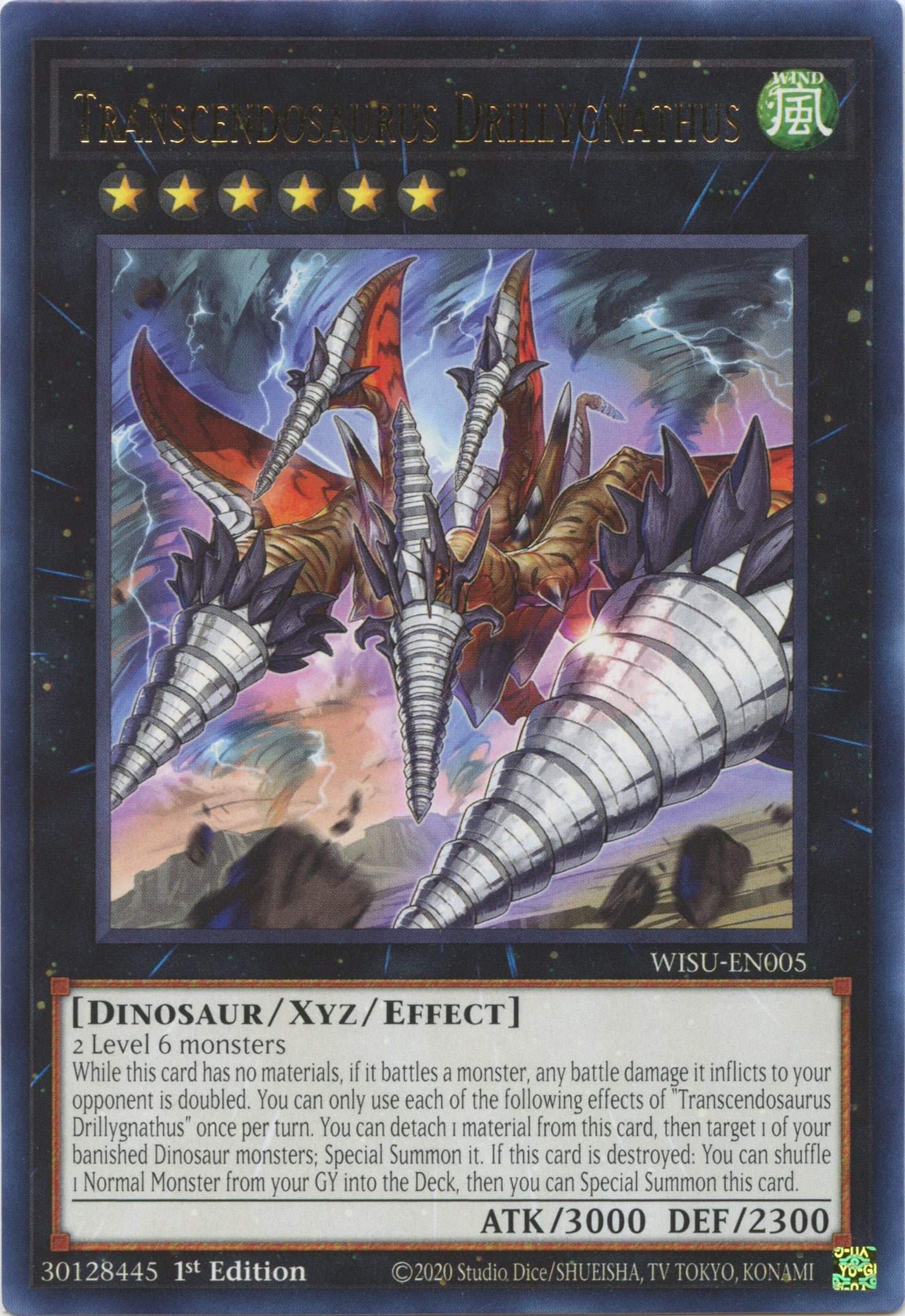 Transcendosaurus Drillygnathus [WISU-EN005] Rare | The CG Realm