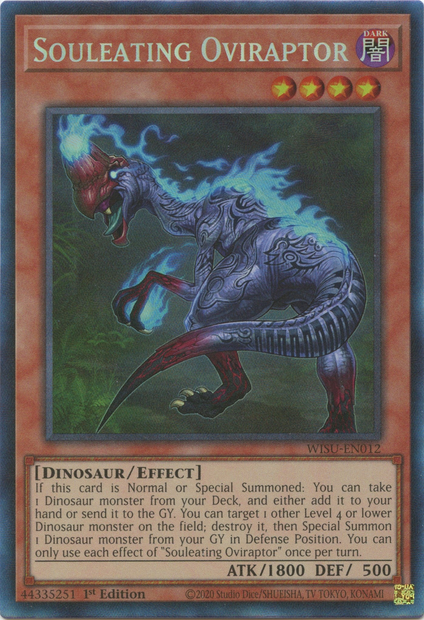 Souleating Oviraptor [WISU-EN012] Collector's Rare | The CG Realm