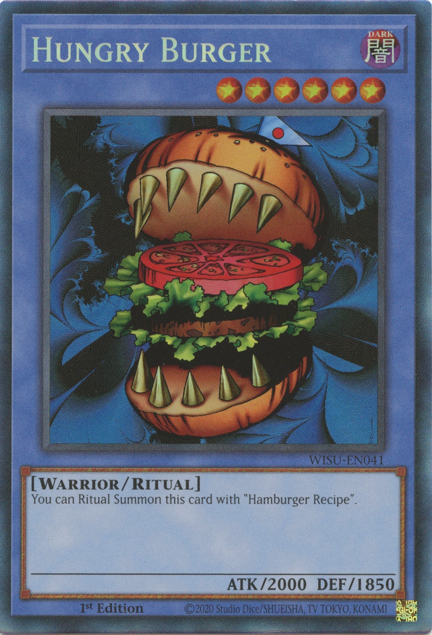 Hungry Burger [WISU-EN041] Collector's Rare | The CG Realm