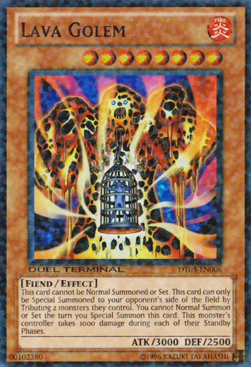 Lava Golem [DT03-EN006] Super Rare | The CG Realm