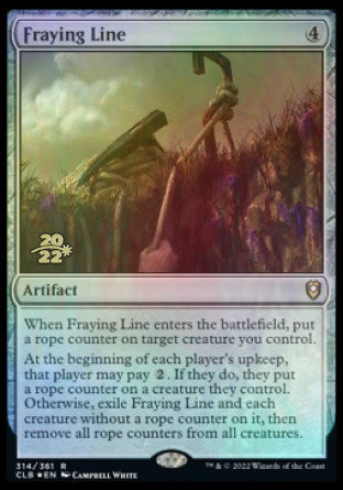 Fraying Line [Commander Legends: Battle for Baldur's Gate Prerelease Promos] | The CG Realm